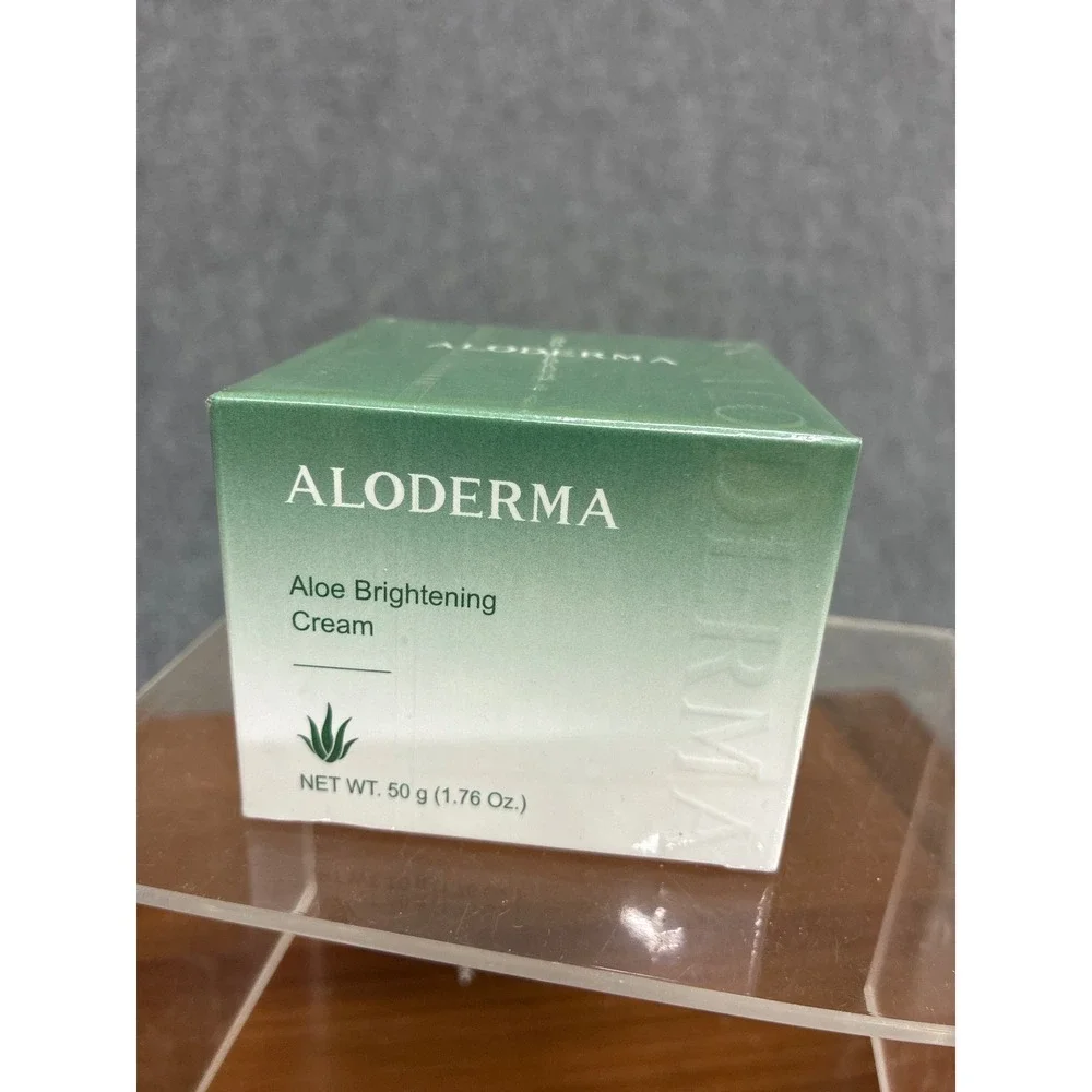 Aloderma Aloe Brightening Cream 50g Organic Aloe Vera Squalane Niacinamide NEW